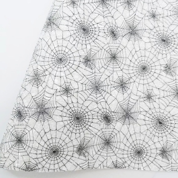 Spiderweb Bow Straw Topper • Black Cobwebs Spider Webs - Picture 4 of 4